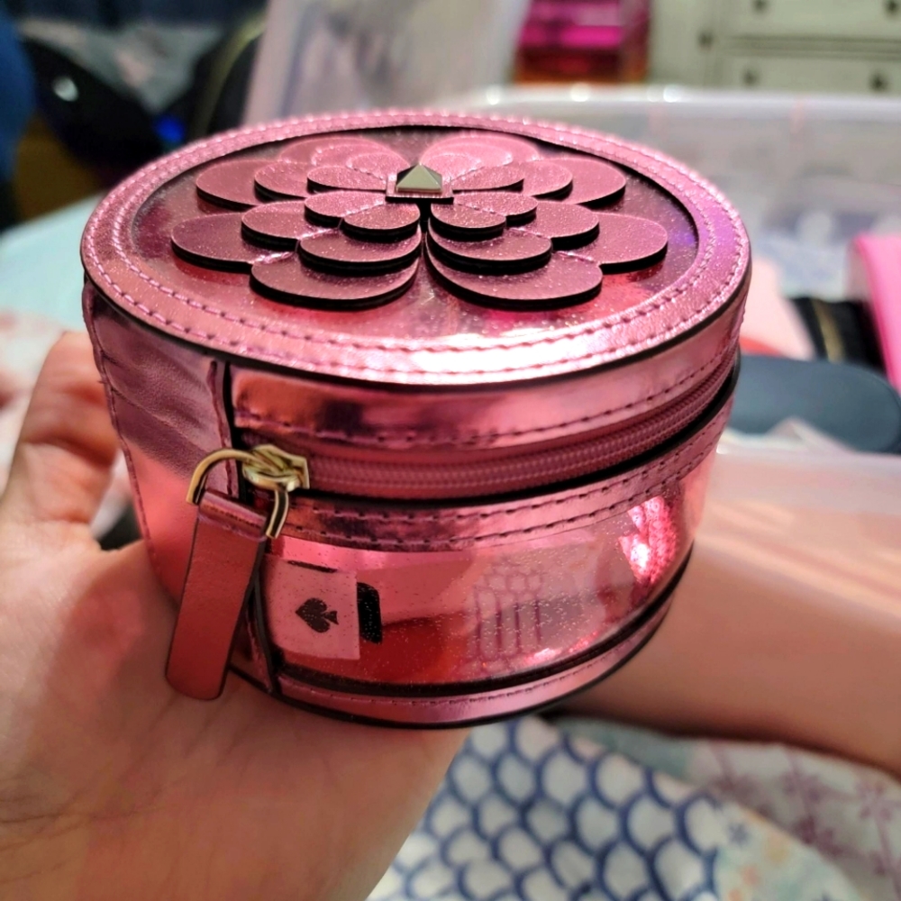 Kate spade metallic pink case